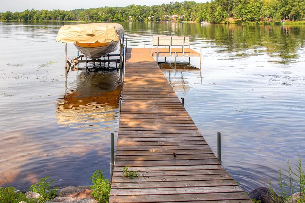 Вілла Lakefront Brainerd Cabin - Great Rice Lake Fishing Екстер'єр фото